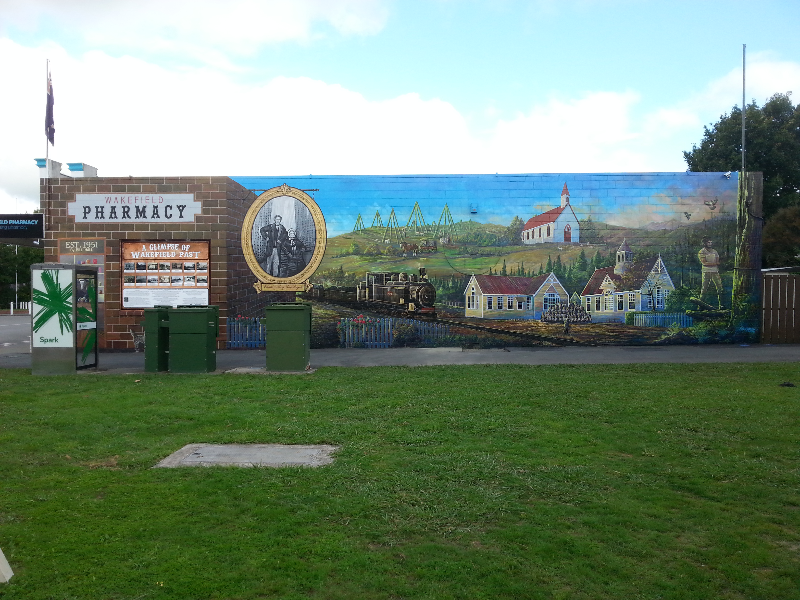 New Wakefield Historical Mural