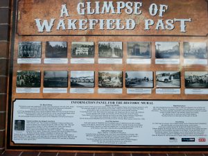 Wakfield historical plaque